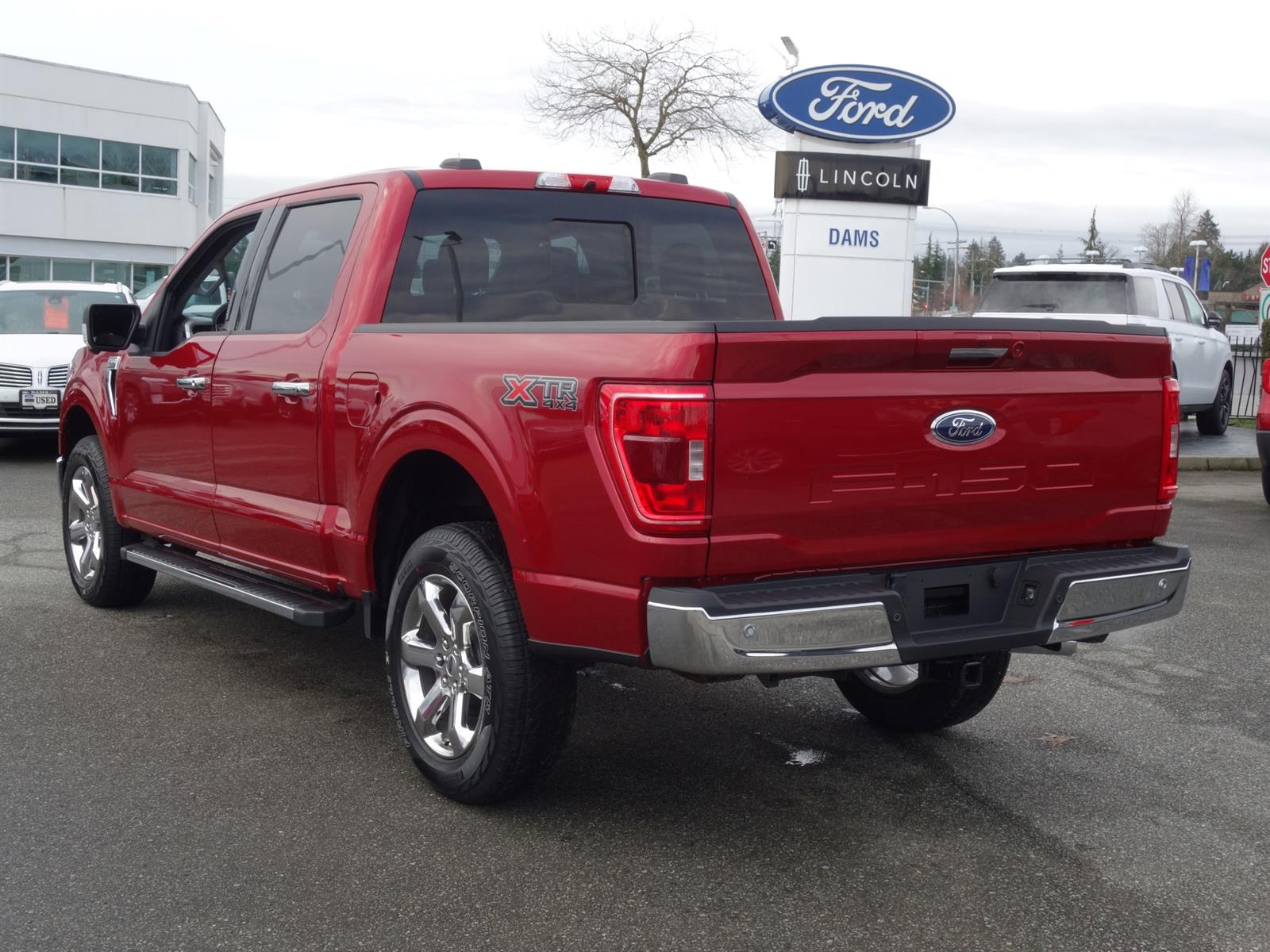 2021 Ford F-150 XLT Rapid Red, 5.0L V8 with Auto Start-Stop Technology
